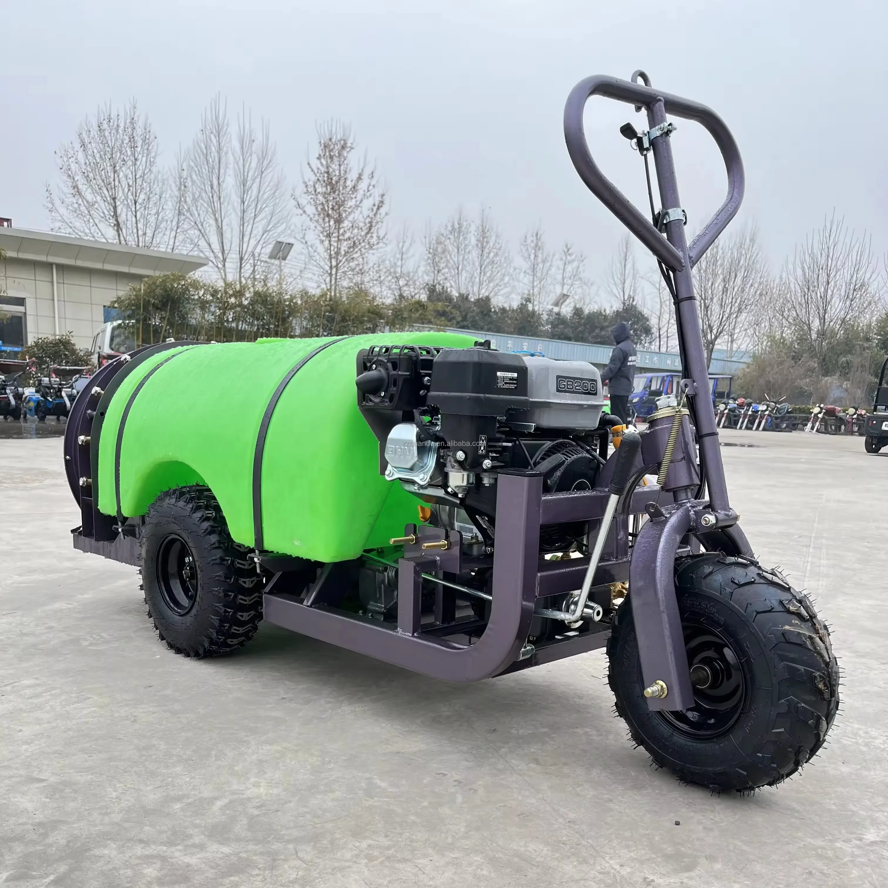 Organic Farming In Agriculture - 300 Liter Agricultural Self Propelled Sprayer