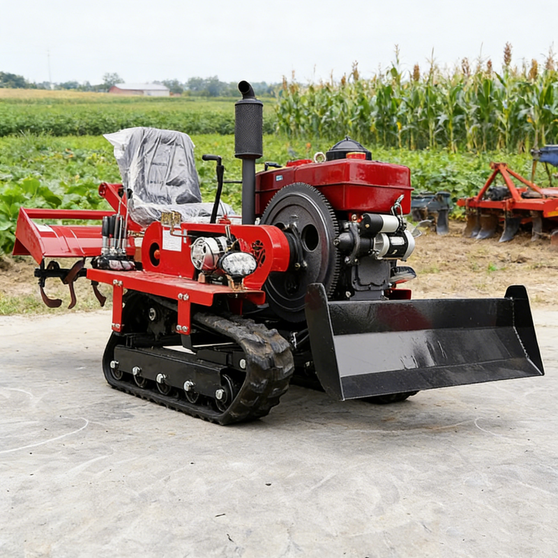 Farming Tools For Agriculture - Customized Multifunctional Crawler Tractor 25-40HP Mini