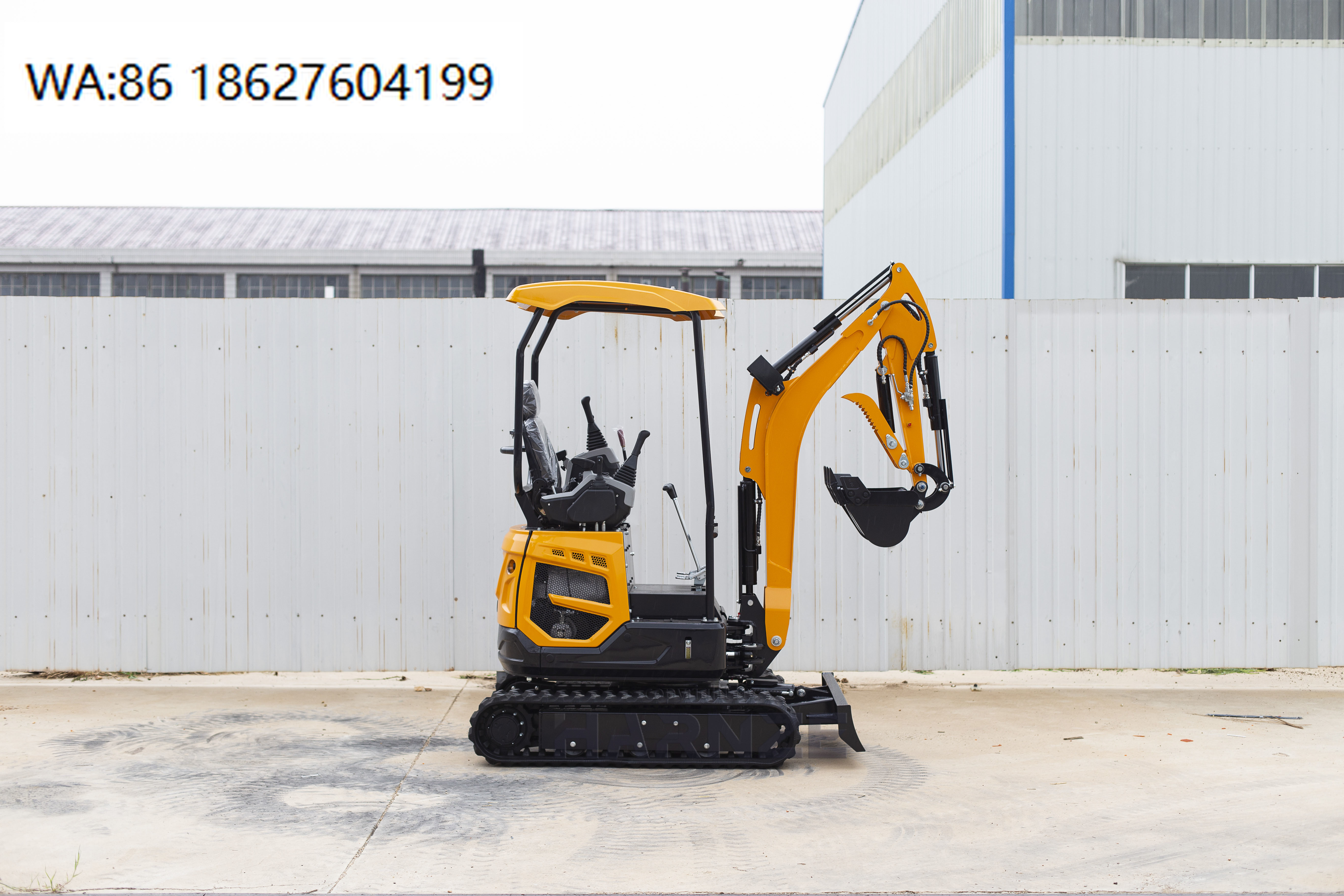 Farming System & Sustainable Agriculture - 1.8 Ton Mini 0.04m Bucket Fully