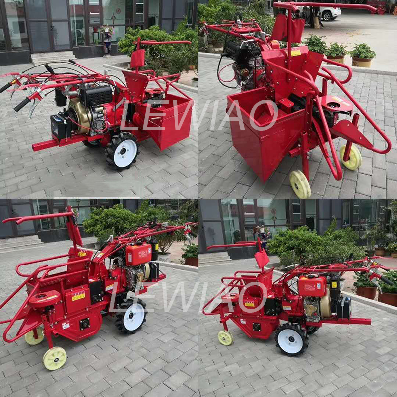 Dry And Wet Corn Harvester Man - огляд і ціна Combine Harvester Mini