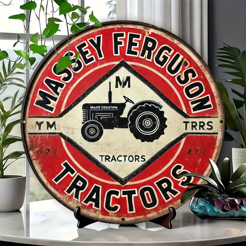 Vintage Massey Ferguson Tracto - огляд і ціна Farming Agriculture Logo