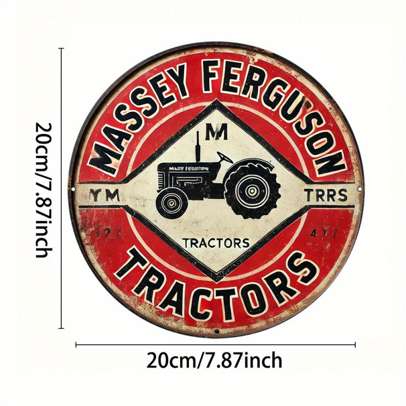 Vintage Massey Ferguson Tracto - огляд і ціна Farming Agriculture Logo