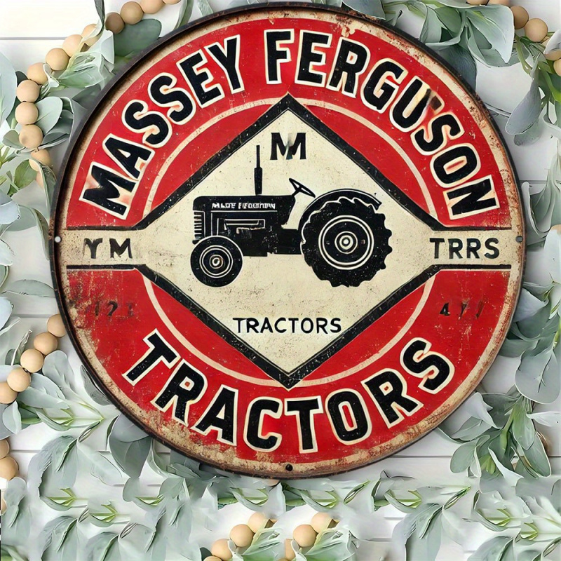 Vintage Massey Ferguson Tracto - огляд і ціна Farming Agriculture Logo
