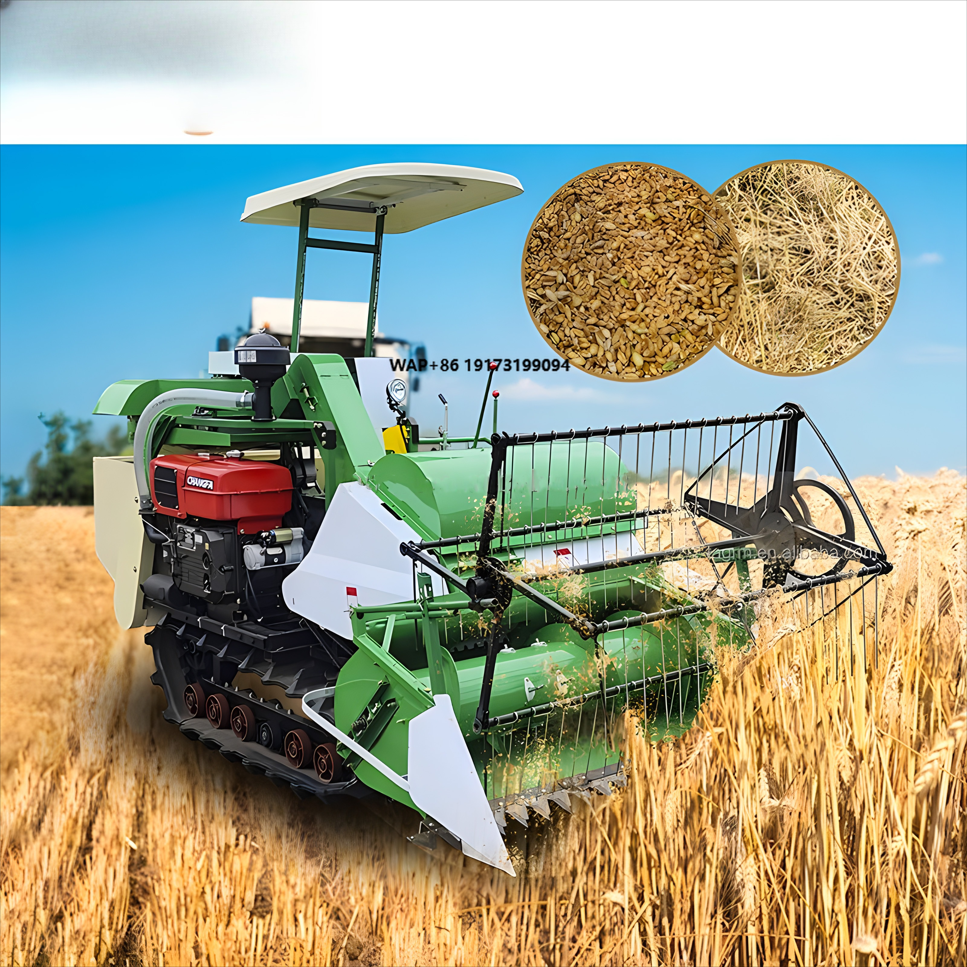 Agricultural Machinery Maize H - огляд і ціна Combine Harvester Mini