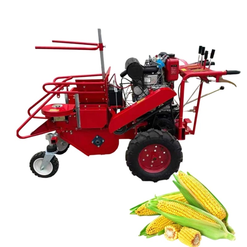3 In 1 Mini Hand Push Corn Har - огляд і ціна Combine Harvester Mini