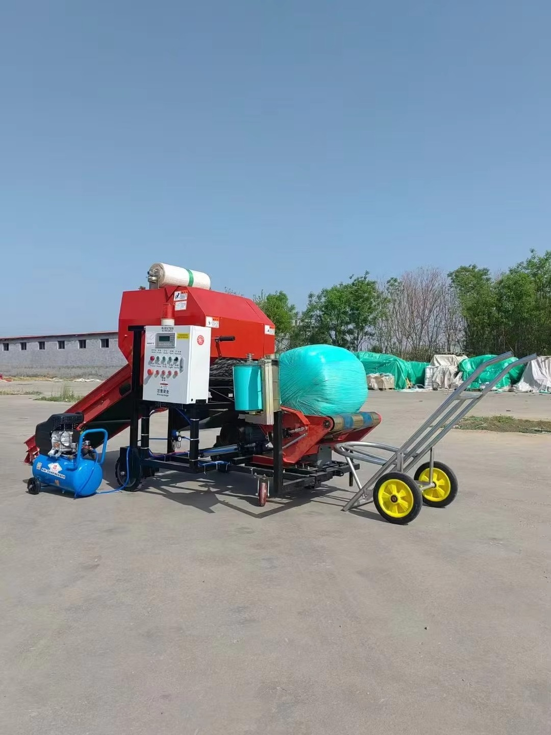 Agricultural Baler Machine Tra - огляд і ціна Silage Baler Machine