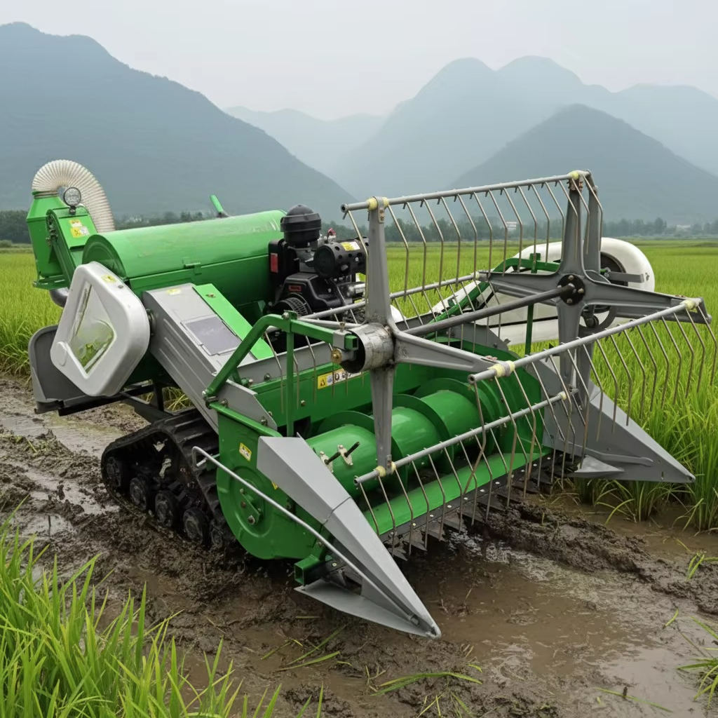 Mini Experimental Field Wheat  - огляд і ціна Combine Harvester Mini