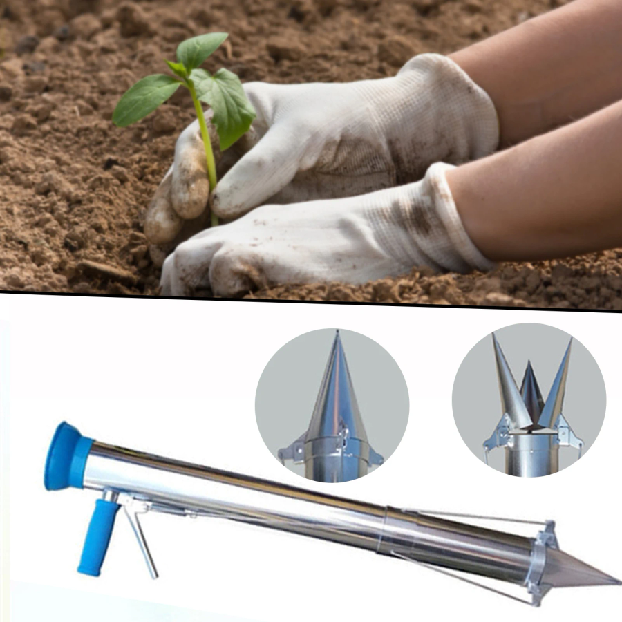 Stainless Steel Manual Seedlin - огляд і ціна Farming Tools For Agriculture