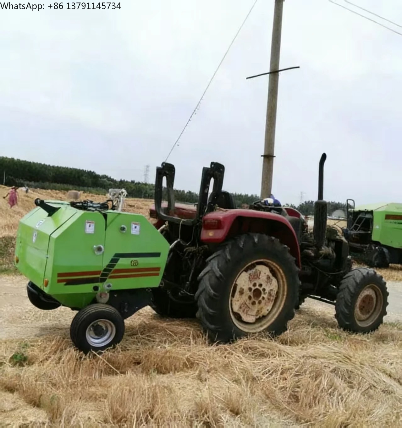 2026 SELL Heavy Duty Small Rou - огляд і ціна Silage Baler Machine