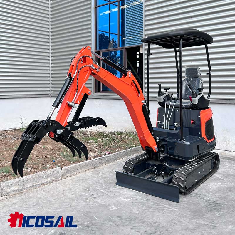 Multi-Use 1-2ton Mini Excavato - огляд і ціна Us Agriculture Farming Job