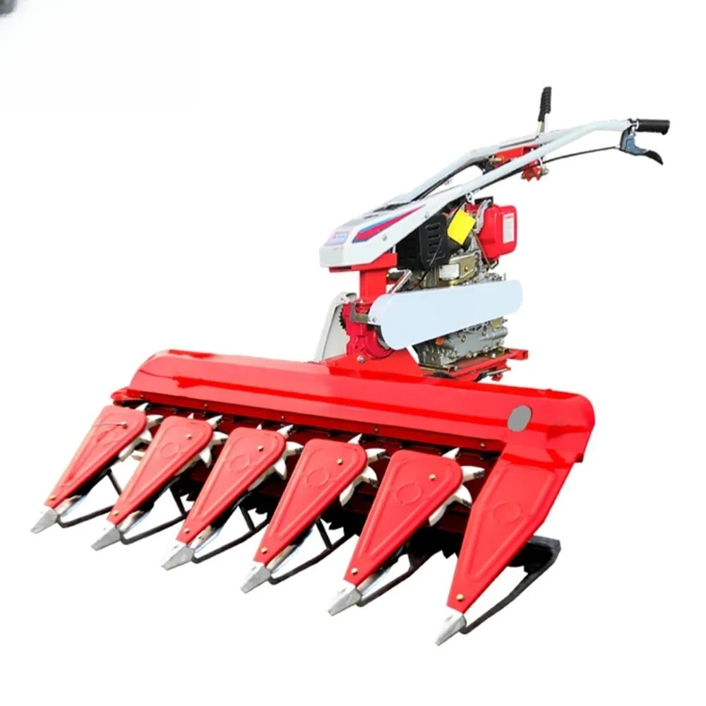 Power Rice Reaper Machine Farm - огляд і ціна Combine Harvester Mini