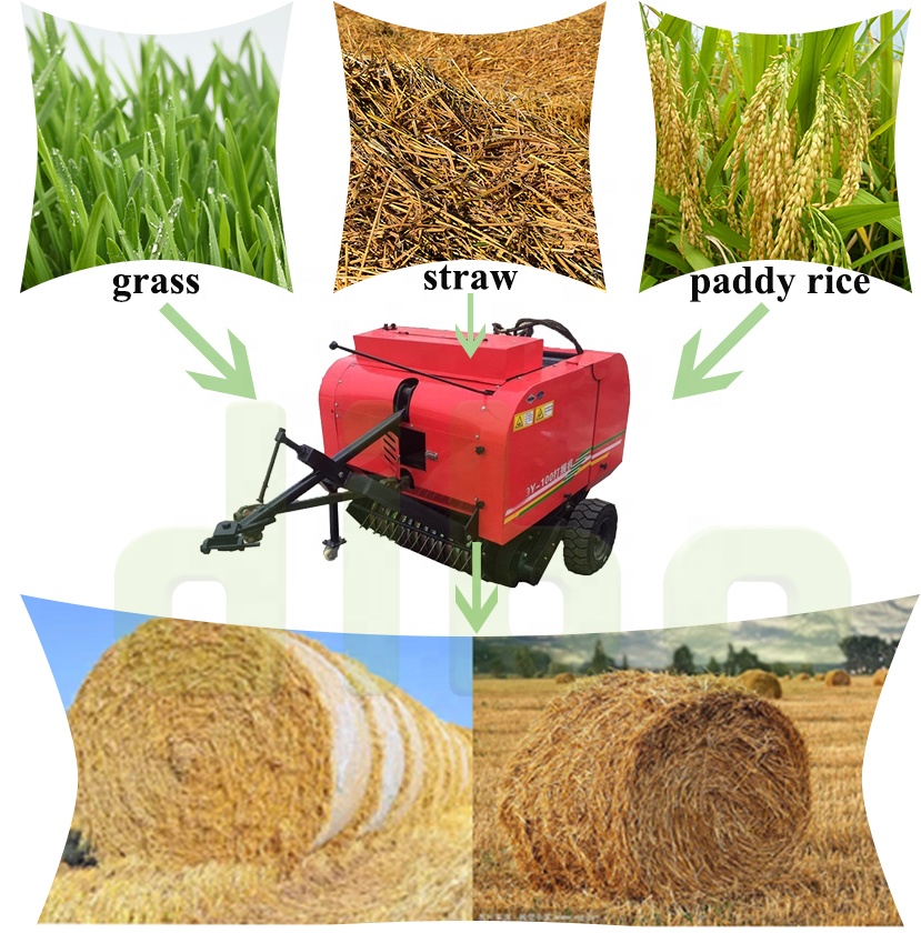 Agricultural Machinery Mini Ro - огляд і ціна Silage Baler Machine