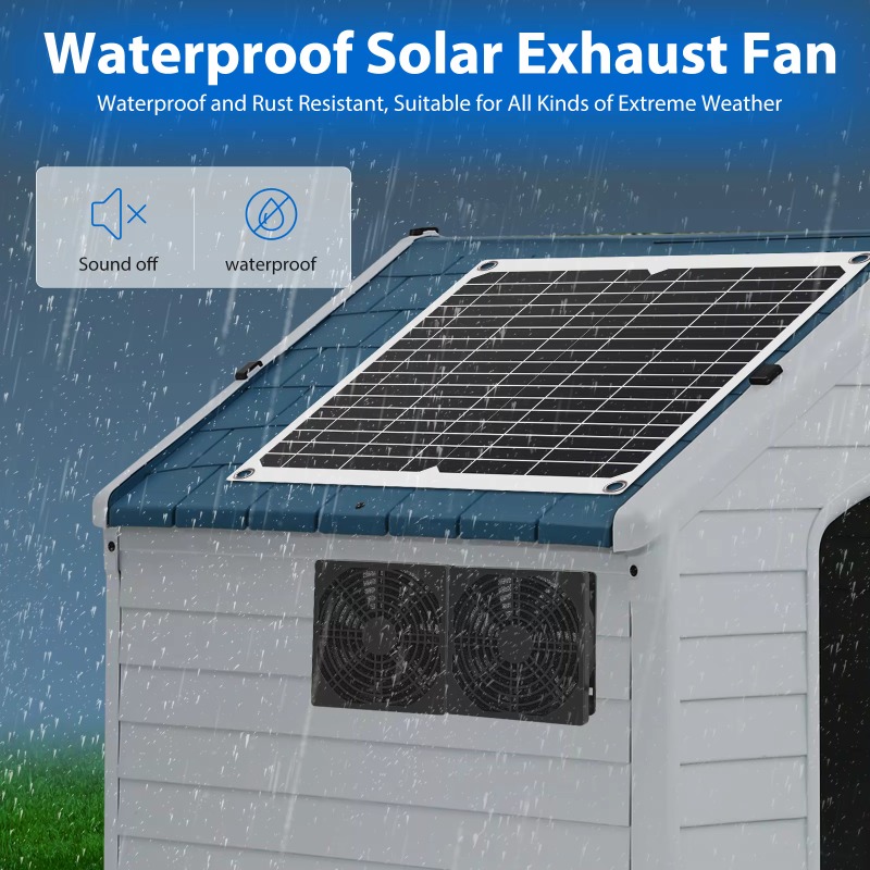 Waterproof Solar Panel Ventila - огляд і ціна Farming System & Sustainable Agriculture