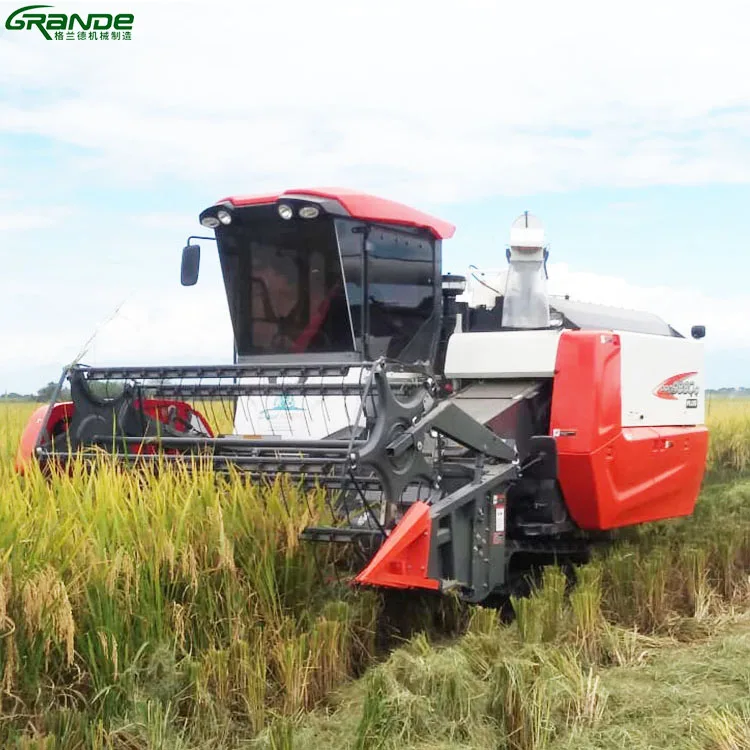 Kubota PRO988Q Rice Mini   Use - огляд і ціна Combine Harvester Mini